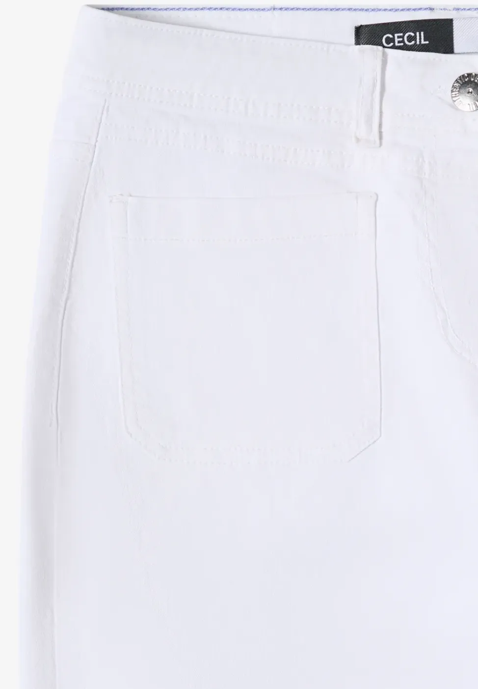 Wide Legs jeans met opgestikte zakken