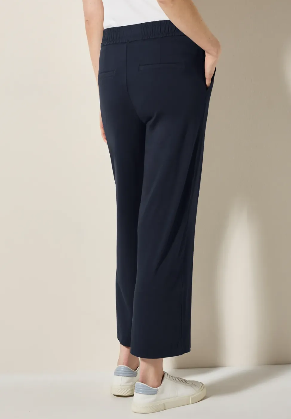 Wide Legs jersey broek