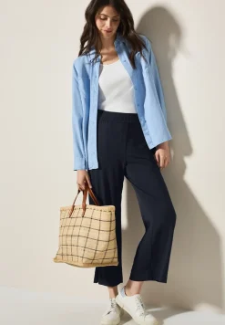 Wide Legs jersey broek