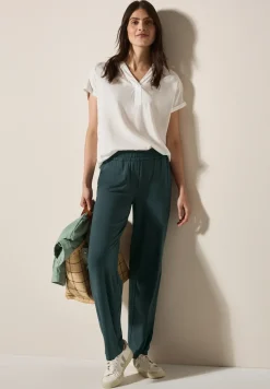 Wide Legs jersey broek