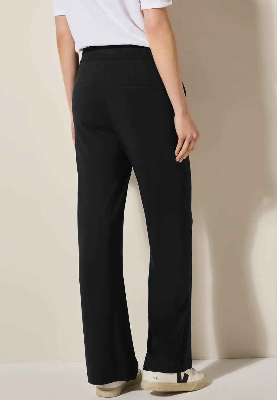 Wide Legs jersey broek