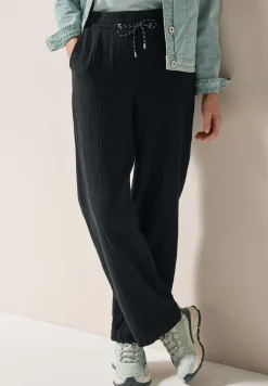 Wide Legs mousseline broek