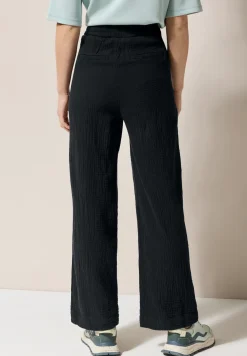 Wide Legs mousseline broek