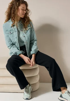 Wide Legs mousseline broek