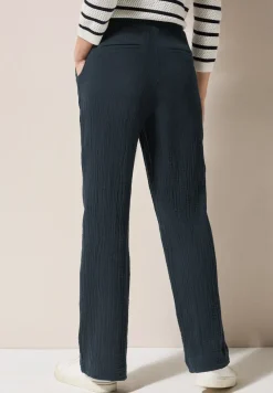 Wide Legs mousseline broek