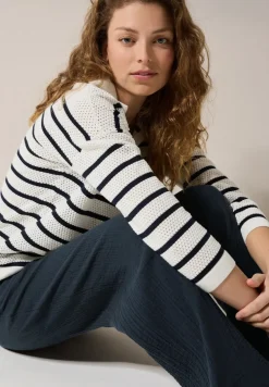Wide Legs mousseline broek
