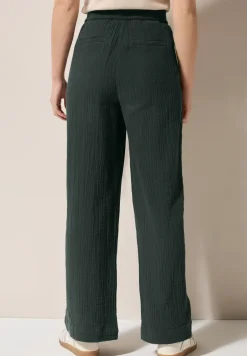 Wide Legs mousseline broek