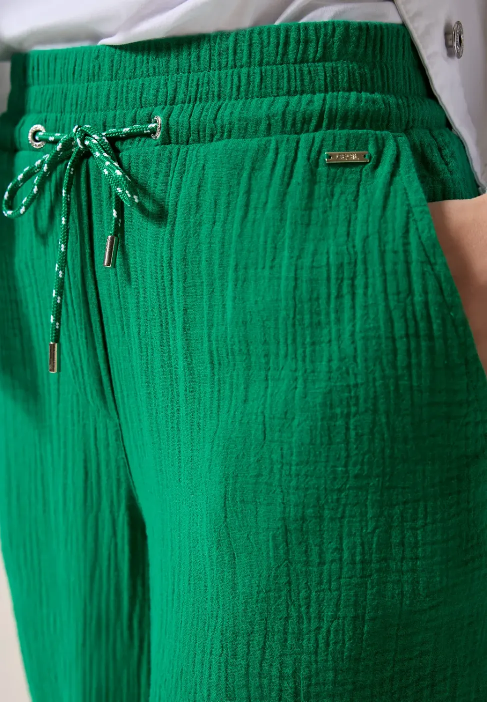 Wide Legs mousseline broek