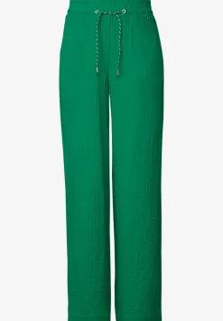 Wide Legs mousseline broek