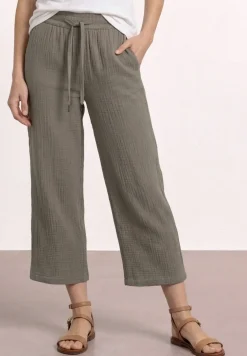 Wide Legs mousseline broek in Loose Fit