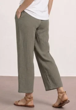 Wide Legs mousseline broek in Loose Fit