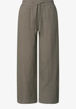 Wide Legs mousseline broek in Loose Fit