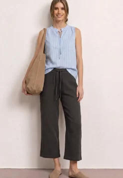 Wide Legs mousseline broek in Loose Fit