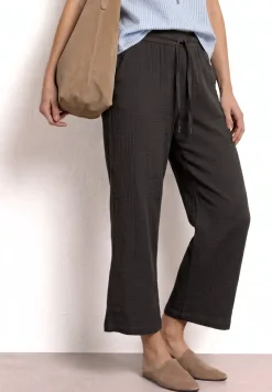 Wide Legs mousseline broek in Loose Fit