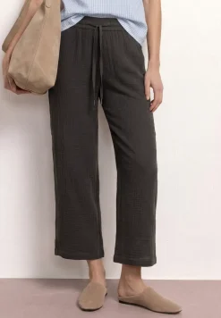 Wide Legs mousseline broek in Loose Fit