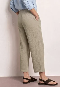 Wide Legs mousseline broek in Loose Fit