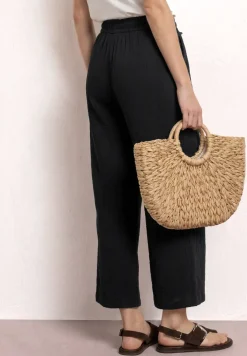 Wide Legs mousseline broek in Loose Fit