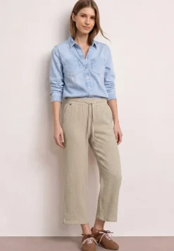 Wide Legs mousseline broek in Loose Fit