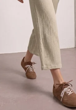 Wide Legs mousseline broek in Loose Fit