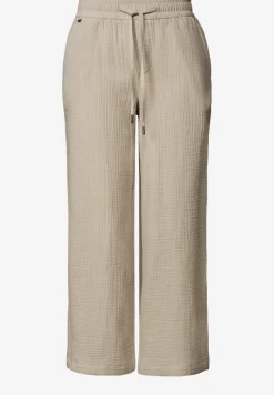 Wide Legs mousseline broek in Loose Fit