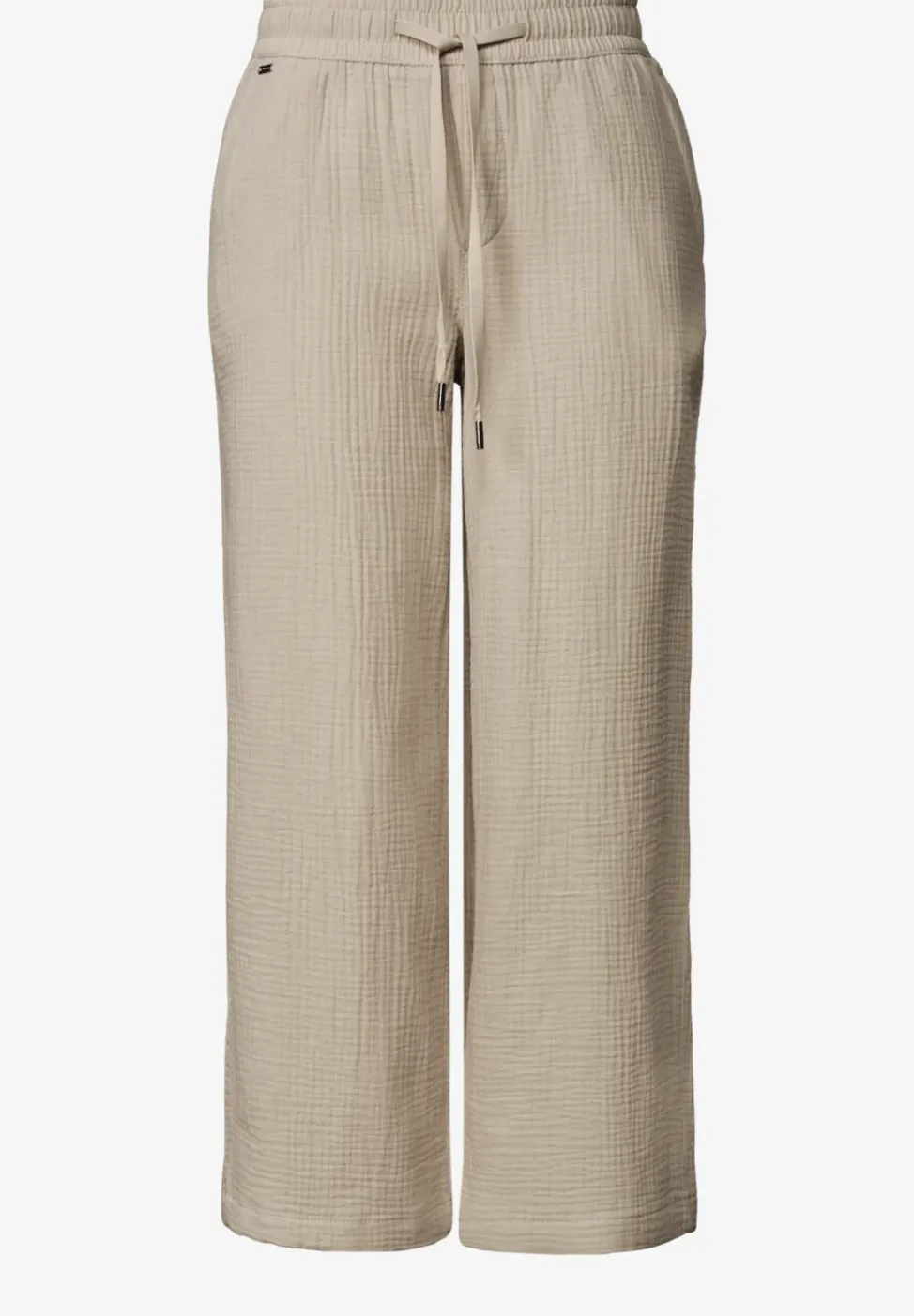 Wide Legs mousseline broek in Loose Fit