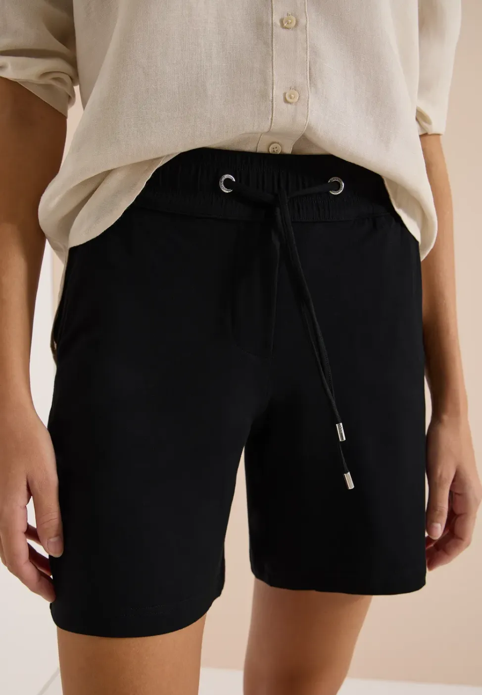Wide Legs shorts in een Loose Fit