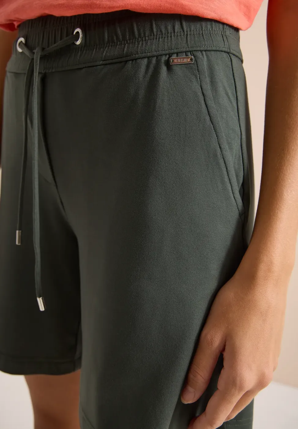 Wide Legs shorts in een Loose Fit
