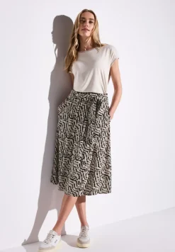 Wikkelrok met print