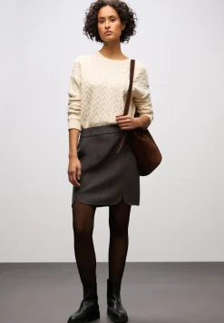 Wol-look rok
