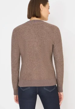 Zacht bouclé vest