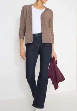 Zacht bouclé vest