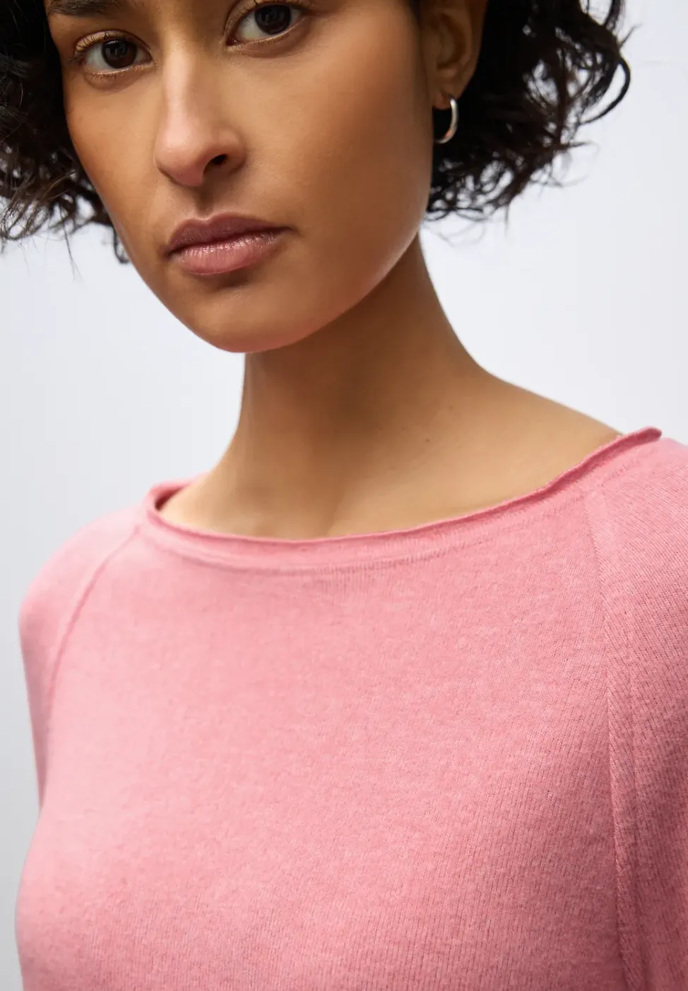 Zacht gemêleerd shirt