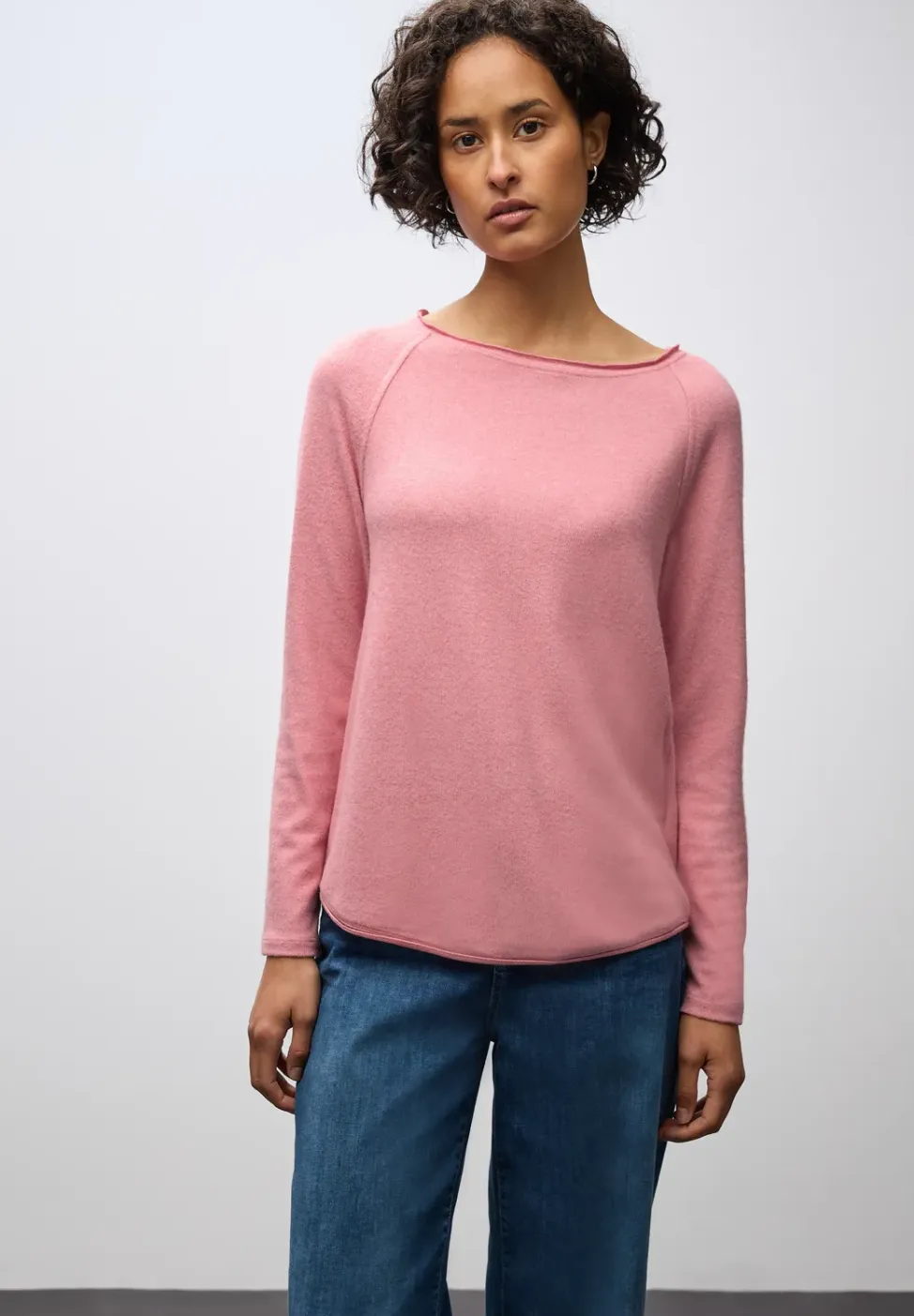 Zacht gemêleerd shirt