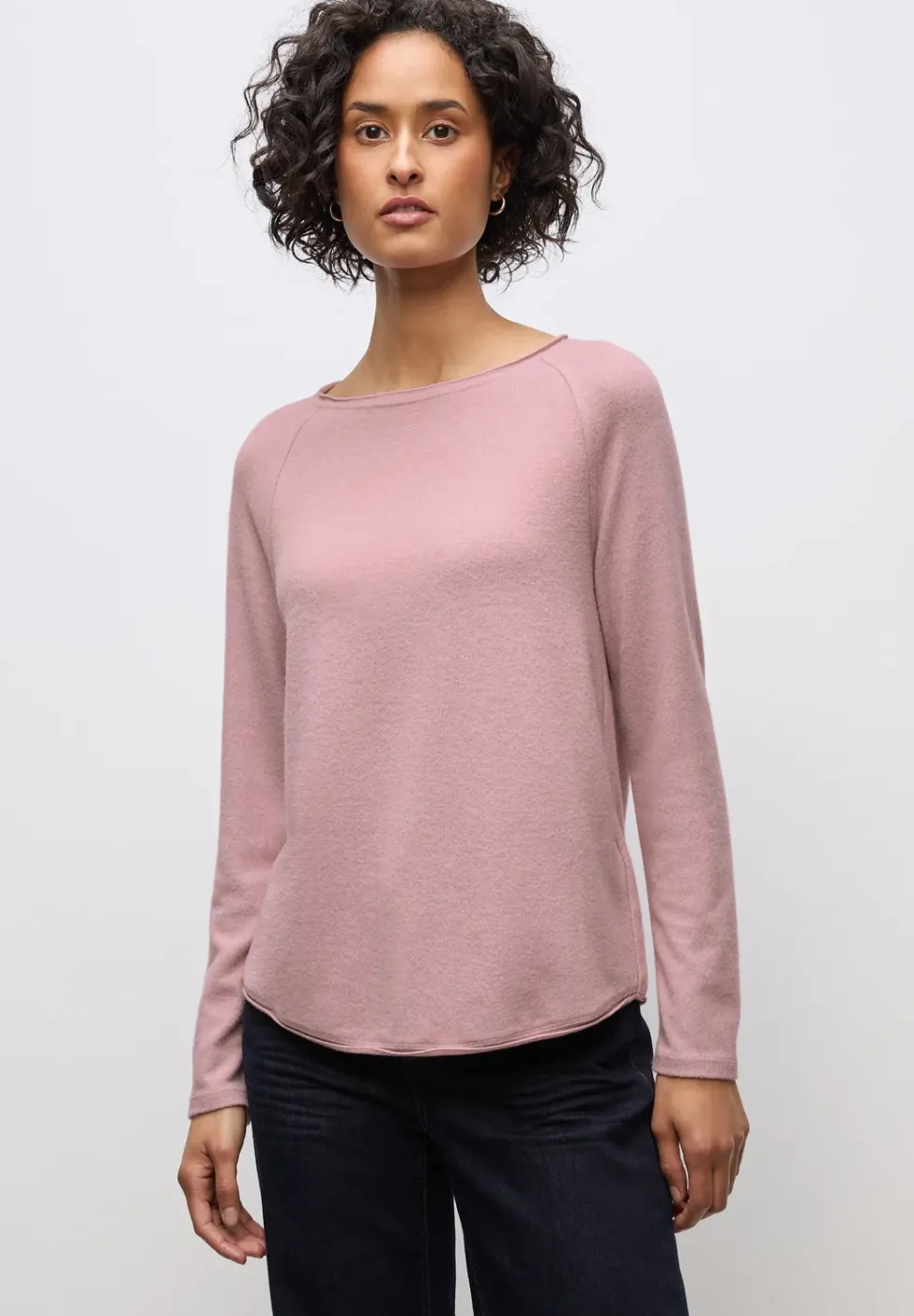 Zacht gemêleerd shirt