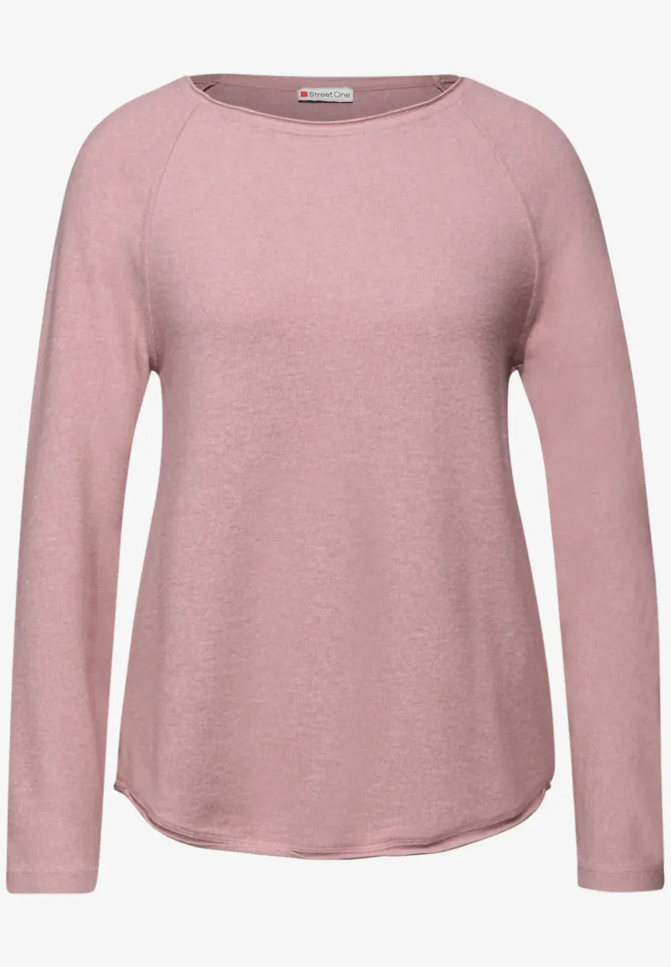 Zacht gemêleerd shirt