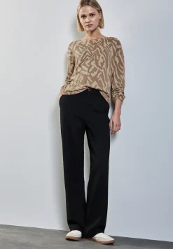 Zacht jacquard overhemd