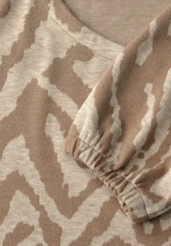 Zacht jacquard overhemd