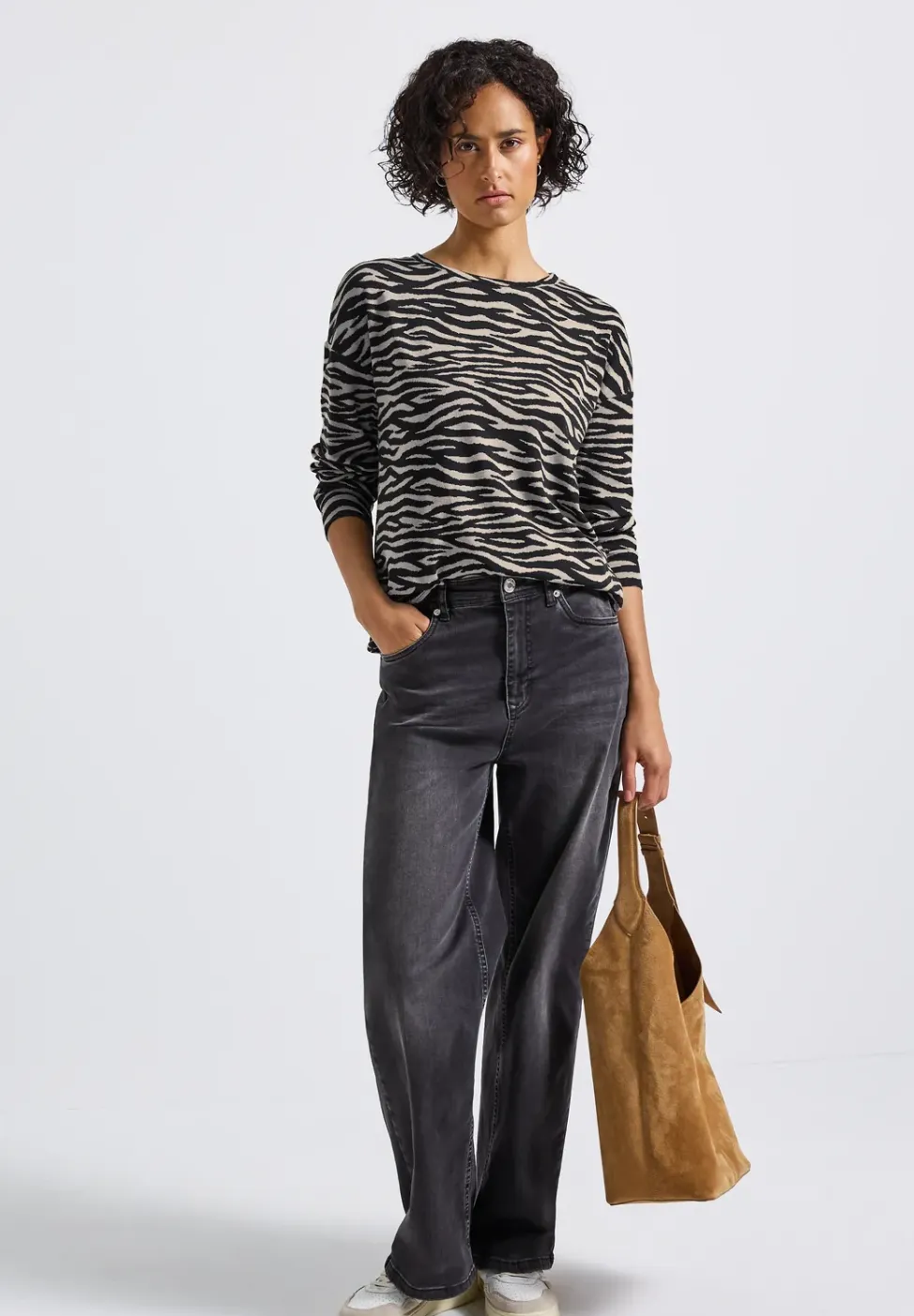 Zacht jacquard shirt