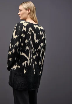 Zacht jacquard vest