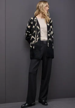 Zacht jacquard vest