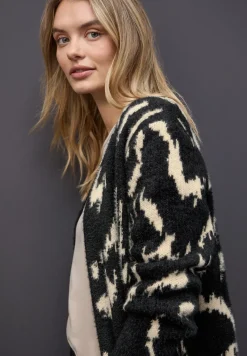 Zacht jacquard vest