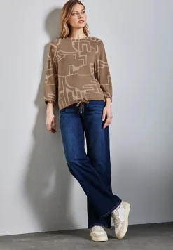 Zacht shirt met print