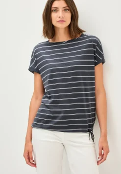 Zacht shirt met strepen