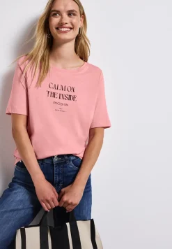 Zacht shirt met tekst