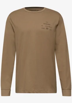 Zachte bewoording shirt met lange mouwen