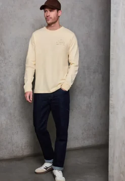 Zachte bewoording shirt met lange mouwen