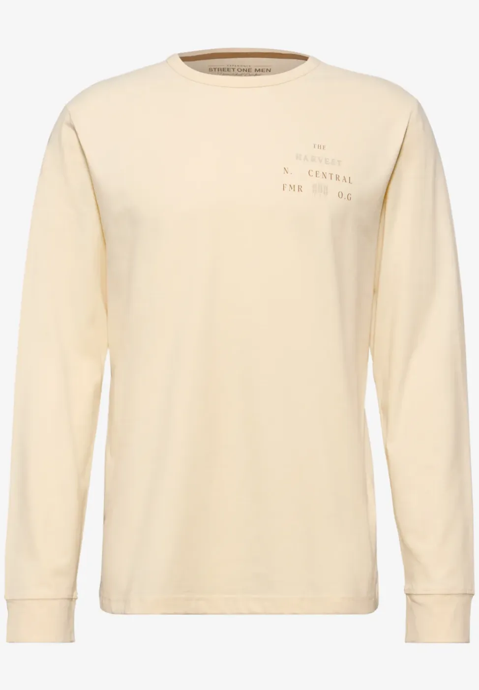 Zachte bewoording shirt met lange mouwen