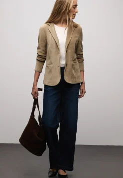 Zachte corduroy blazer