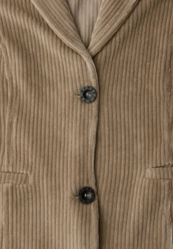 Zachte corduroy blazer