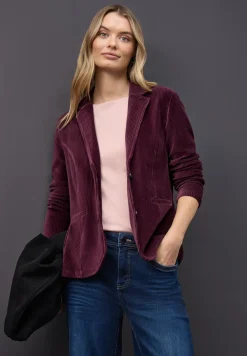 Zachte corduroy blazer